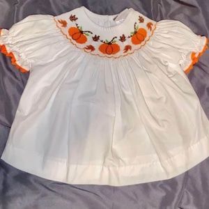 Dressy pumpkin top